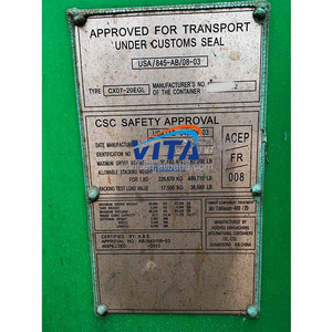 Container per Navi Cargo di Grandi Dimensioni in Acciaio Corten, Container a Secco in Vendita, Spedizione dalla Cina a Haiti, <span class=keywords><strong>Myanmar</strong></span>, Panama e Stati Uniti - Product Image 6