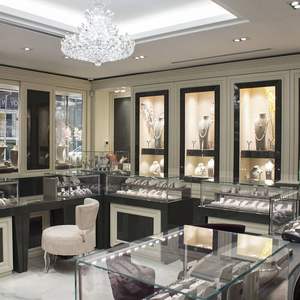 Grande vetrina chiudibile a chiave vetro temperato illuminazione a LED in alluminio per esposizione sicura <span class=keywords><strong>del</strong></span> <span class=keywords><strong>prodotto</strong></span> negozi al dettaglio centri commerciali - Product Image 1