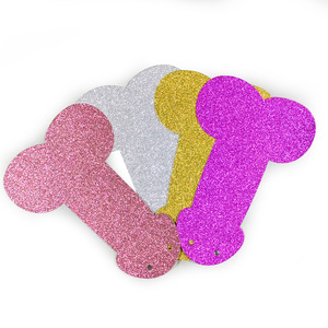 زينة حائط للحفلات لحفلات العزاب، أزياء تنكرية مخصصة بريق القضيب والقلب ملابس داخلية للصدر رايات للحفلات - Product Image 3