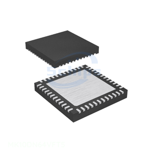 Componente Electrónico de Canal de Distribución del Fabricante MK10DN64VFT5 48 VFQFN con Contacto Expuesto Integrado - Product Image 1