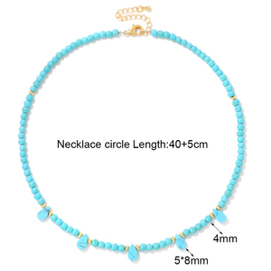 Collar de Piedras Naturales de 4mm, Ojo de Tigre y Lapislázuli, Ajustable para Hombre y Mujer, Regalo Perfecto, Joyería de Moda - Product Image 4