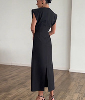 Robes Décontractées Élégantes pour Femme – Nouvelle Collection Été 2026 – Robe Noire Chic à Découpes