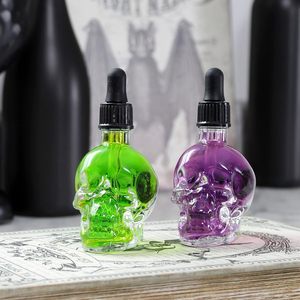 Manufacturers Wholesale Transparent <strong>Skull</strong> Shape Cosmetics <strong>Bottle</strong> Essential Oil Nail Polish <strong>Bottle</strong> Perfume <strong>Glass</strong> <strong>Bottle</strong> - Product Image 4