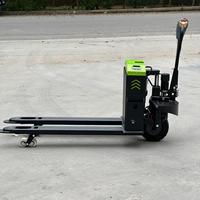 Transpalette Électrique Autonome Tout-Terrain 2 Tonnes avec Batterie au Plomb et Moteur DC