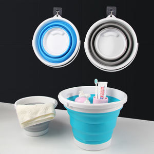 Seau de rangement en plastique, <span class=keywords><strong>pour</strong></span> le <span class=keywords><strong>Camping</strong></span>, la pêche, le mur, la voiture, Portable, personnalisé, de haute qualité, 50 unités, 2022 - Product Image 2