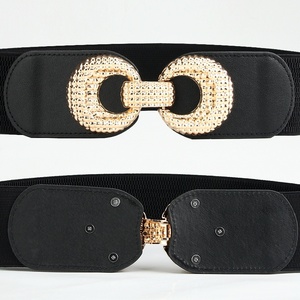 JULUN <span class=keywords><strong>Cintura</strong></span> Elastica Decorativa da Donna per Vestiti, <span class=keywords><strong>Cintura</strong></span> Larga per Cappotti, Accessorio di <span class=keywords><strong>Alta</strong></span> Moda - Product Image 5