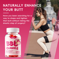 Gummies de Maca OEM les plus vendues pour l'augmentation et le raffermissement des fesses, et Gummies pour l'amélioration et l'augmentation du volume des fesses