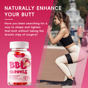 OEMベストセラーのヒップアップ＆引き締めマカグミ（ヒップ増強用）と補助的な大きなお尻用グミ - Product Image 3