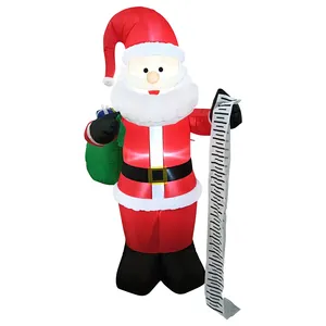 New Year Santa Claus Inflatable Christmas Inflatables Christmas Inflatables Father Christmas for trade show