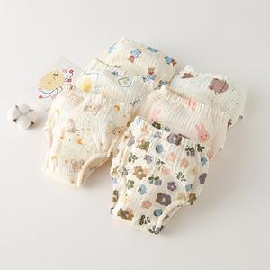 Celana katun bayi perempuan, celana dalam latihan penyerap katun lembut untuk bayi anak-anak, pakaian dalam bayi tahan air Breathable - Product Image 6