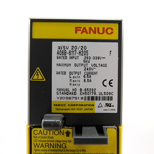 โมดูลเซอร์โวแอมพลิฟายเออร์ FANUC A06B-6117-H205 ai SVM2-20/20i แบบสองแกน A06B6117H205 สำหรับขับเคลื่อน CNC รุ่น FSSB - Product Image 2