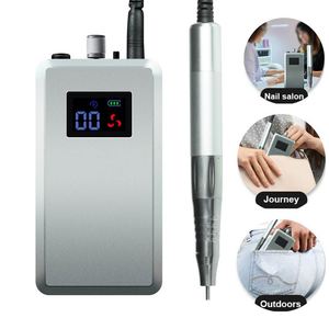 Tout dernier OEM haute rentabilité 35000 tr/min 2500mAh Lime à ongles électrique sans brosse Perceuse Portable pour les ongles Manucure Polissage - Product Image 1