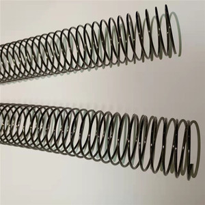 Fil de <span class=keywords><strong>reliure</strong></span> en <span class=keywords><strong>spirale</strong></span> <span class=keywords><strong>métallique</strong></span> recouvert de nylon pour carnet - Product Image 4