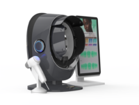 Analyseur de peau AI K57 Plus, scanner facial à 270 degrés avec sonde microscopique, appareil d'analyse de la peau pour centre esthétique et spa