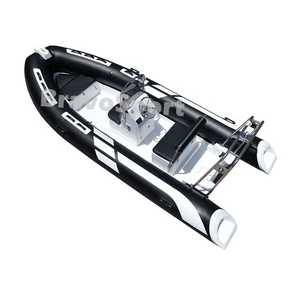 Botes Inflables Semirrígidos de Fibra de Vidrio RIB480 de Alta Velocidad de 16 pies, <span class=keywords><strong>con</strong></span> Hypalon/PVC y <span class=keywords><strong>Motor</strong></span> de 60 hp - Product Image 6