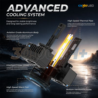 Ampoule de phare LED D5S 37W 3863LM Remplacement HID Xénon 1:1 Démarrage rapide Amélioration des phares de voiture