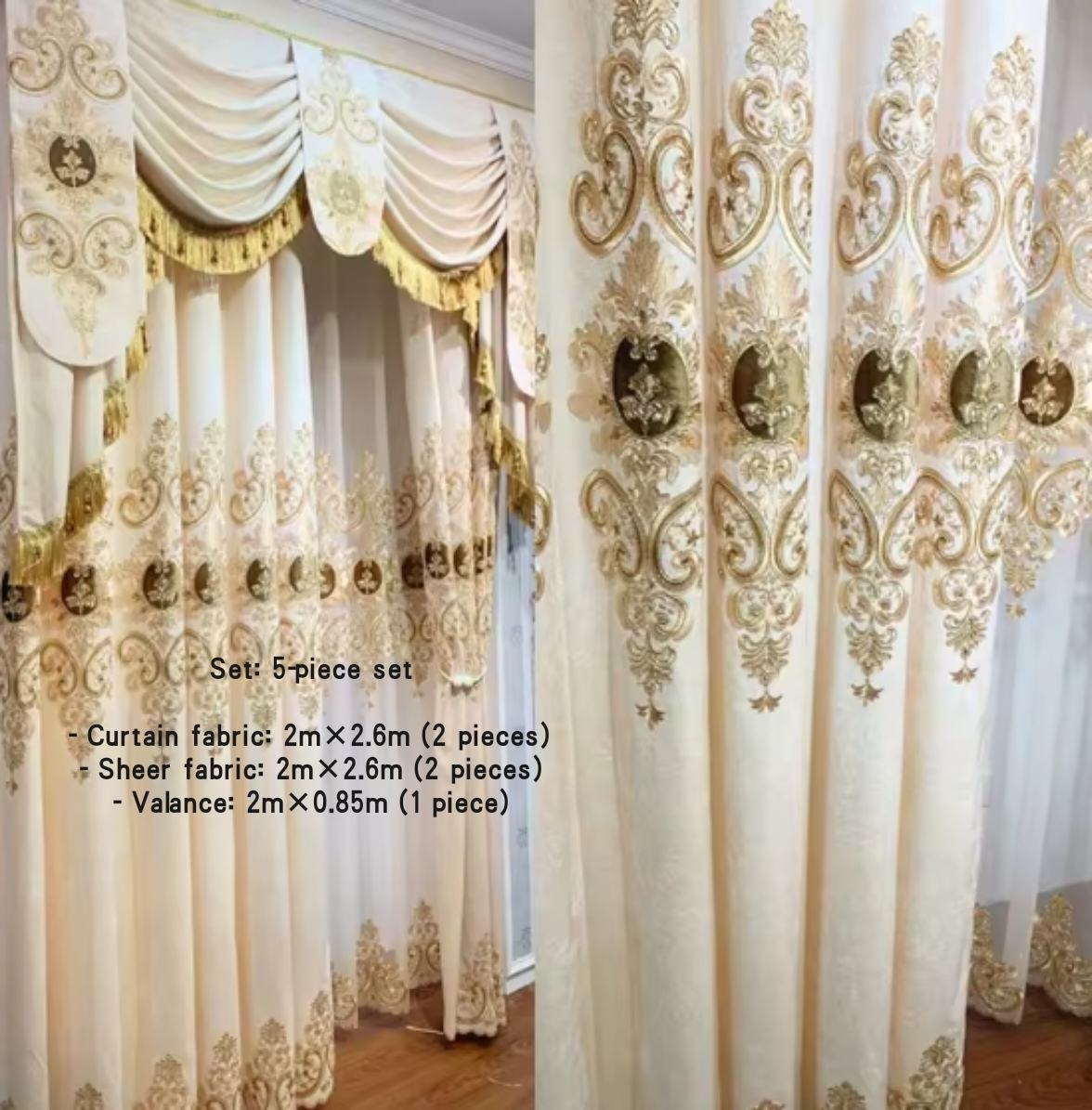 ชุด5ชิ้นสีเหลือง