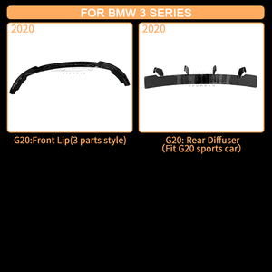 Accessoires HS de véhicules ABS fibre de carbone Look Style botte arrière GT aile aileron de voiture pour <span class=keywords><strong>BMW</strong></span> F80 M3 F82 <span class=keywords><strong>M4</strong></span> M5 M6 - Product Image 5