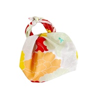 Kit de faveurs de mariage Furoshiki Tutoriel d'emballage cadeau en toile de lin monogramme personnalisé Luxe