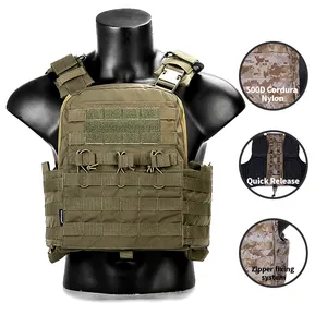 Emersongear nhanh chóng phát hành trở lại khung chiến thuật tấm tàu sân bay vest người đàn ông chiến thuật tàu sân bay vest với CP Phong Cách CPC chiến thuật vest