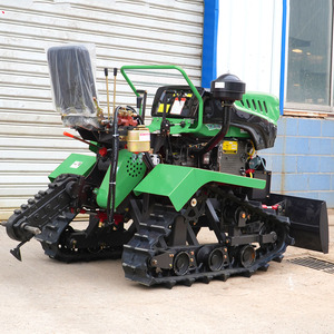 Spedizione gratuita 35hp 50hp 80hp 100hp terraferma e risaia cingolato trattore Mini cingolato coltivatore per la vendita - Product Image 3