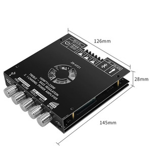 <span class=keywords><strong>ZK</strong></span>-<span class=keywords><strong>HT21</strong></span>สีน้ำเงินโมดูลแอมพลิฟายเออร์ดิจิตอลฟันโมดูลแอมพลิฟายเออร์2.1แชนเนล TDA7498E โมดูลเครื่องขยายสัญญาณความถี่สูงและต่ำหนัก - Product Image 3