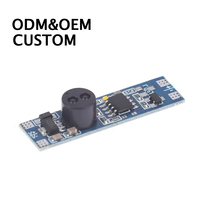 Module de commutateur de capteur de gradateur de mouvement infrarouge du corps humain de DC12-24V Smart Touch IP20 évalué 36W pour l'éclairage LED d'armoire