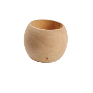 <span class=keywords><strong>Legno</strong></span> Naturale Anello di Tovagliolo Per La Decorazione Della Casa - Product Image 1