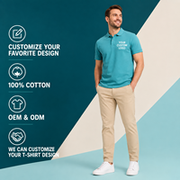 T-shirt Polo en Coton Brodé Confortable à Manches Courtes, Coupe Slim, Grande Taille, Doux et Décontracté, Style Vintage, Haute Qualité pour l'Été