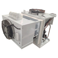 Bodega de vino, control de temperatura, sala de envejecimiento de queso, almacén de refrigeración, Unidad de compresor de velocidad fija montada en la pared, almacenamiento en frío