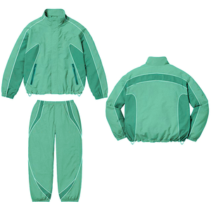 <span class=keywords><strong>Ensemble</strong></span> de survêtement en nylon léger, respirant et écologique, coupe-vent zippé, grandes tailles, personnalisé en usine OEM, vente en gros - Product Image 6