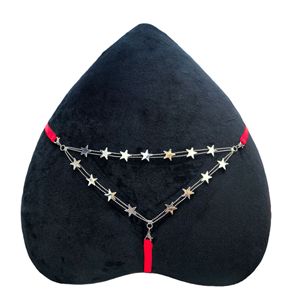 Perizoma <span class=keywords><strong>Erotico</strong></span> da Donna ADJUST Regolabile in Taglia, con Pizzo Sexy, Strass, Gemme, Catena con Nappe Metalliche e Vita Bassa - Product Image 5
