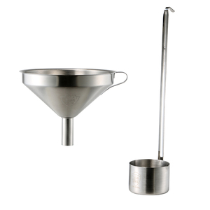 304 aço inoxidável Funil Com destacável Filtro Cozinha Ferramentas Funis 316 Food Grade Big Boca Funil Líquido com Filtro - Product Image 3