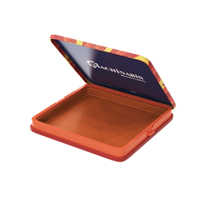 Hộp kim loại có thể tái chế hộp kim loại hình chữ nhật có tay cầm để lưu trữ - Product Image 1