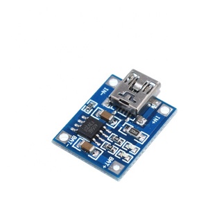 Placa de carga de batería <span class=keywords><strong>Lipo</strong></span>, módulo de carga de batería de litio, Mini puerto USB, bricolaje, <span class=keywords><strong>TP4056</strong></span>, 1A - Product Image 1