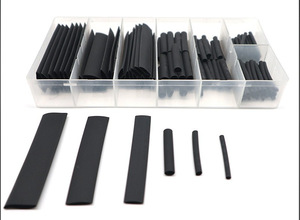 127PCS Black Kunden spezifische wärme schrumpf bare Kabel reparatur hülse, isoliertes Schrumpf rohr wasserdicht und hoch temperatur beständig. - Product Image 6