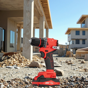 Thiết kế Mới 20V động cơ không chổi than 1500mAh Li-ion pin 10mm kim loại Chuck 60nm khoan không dây cho <span class=keywords><strong>milwaukee</strong></span> mô hình công cụ điện OEM - Product Image 4