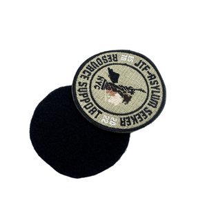 Custom 3D Soft Woven Patch Rubber PVC Woven Embossed Heart Flower Lace Canvas Patch Tag for Clothing <b>Hats</b> <b>Bags</b>-Hook Loop Style - Product Image 1