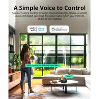 Válvula de Agua Zigbee SONOFF SWV-BSP SWV-NH, IP55, Controlador de Sistema de Riego, Interruptor Inteligente, Compatible con Alexa y Google Home, Certificado CE