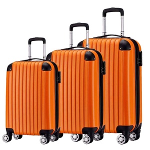 مجموعة أمتعة تحمل 20 24 28 بوصة شعار مخصص حقائب سفر ملونة حقائب سفر عصرية مع زوايا حماية - Product Image 2