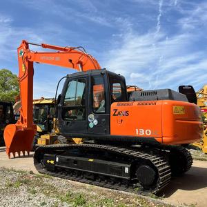 Excavadora pequeña y mediana, 95% nueva y de segunda mano, Hitachi ZX130, maquinaria de construcción con certificación CE. - Product Image 2