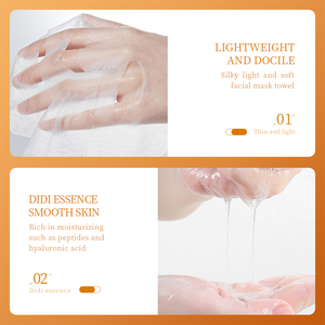 Masque en <span class=keywords><strong>feuille</strong></span> <span class=keywords><strong>de</strong></span> soin <span class=keywords><strong>de</strong></span> la <span class=keywords><strong>peau</strong></span> du visage à la vitamine C et à l'escargot SADOER, vente en gros d'usine, biologique - Product Image 6