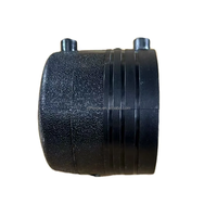 Raccords par électrofusion PE100 PE80 Noir PN16 	 Capuchon DN50-200 	 Raccords de tuyaux en plastique HDPE pour système de plomberie Raccords de tuyaux en HDPE