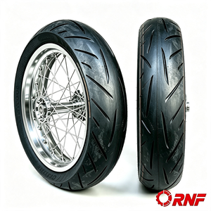 Ensembles de moyeux de roue avec pneus <span class=keywords><strong>slick</strong></span> avant 100/80-17 arrière 130/70-17 pour Sur-Ron Ultra Bee Performance Version, ajustement universel modifié - Product Image 4