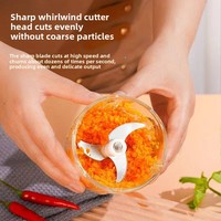Plastic elektrische knoflookpers, volautomatische pletmachine, chili-kruiser
