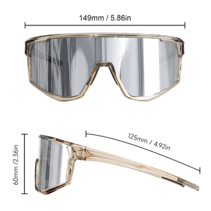 <span class=keywords><strong>Gafas</strong></span> <span class=keywords><strong>de</strong></span> Sol Deportivas Polarizadas Unisex al Mejor Precio, Cómodas para <span class=keywords><strong>Ciclismo</strong></span>, Bicicleta, Correr, Pickleball - Product Image 2