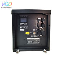 Promotion : Machine à Feu Extérieure à Tête Mobile 320W, Projecteur de Grande Flamme 8-10m, Rotation 180°, IP55, Télécommande DMX512