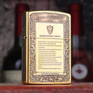 ZORRO/ZORRO ZT-042 Briquet au kérosène Song of Ice and Fire Game of Thrones Coupe-vent Design Classique Personnalité Créative Rétro - Product Image 2