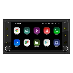 android xe đầu dvd đơn vị 7 inch wifi Suppliers-Xe Stereo Nhà Máy Bán Buôn Nhà Sản Xuất Đài Phát Thanh Cho Toyota Đôi 2 Din 7 Inch HD Màn Hình Cảm Ứng Android Car Video Head Đơn Vị