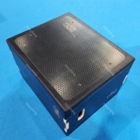 Caja de Salto de Alta Calidad con Bordes Suaves Antideslizantes, Equipo de Entrenamiento de Fuerza para Gimnasio, Caja Pliométrica Negra para Ejercicios de Rebote